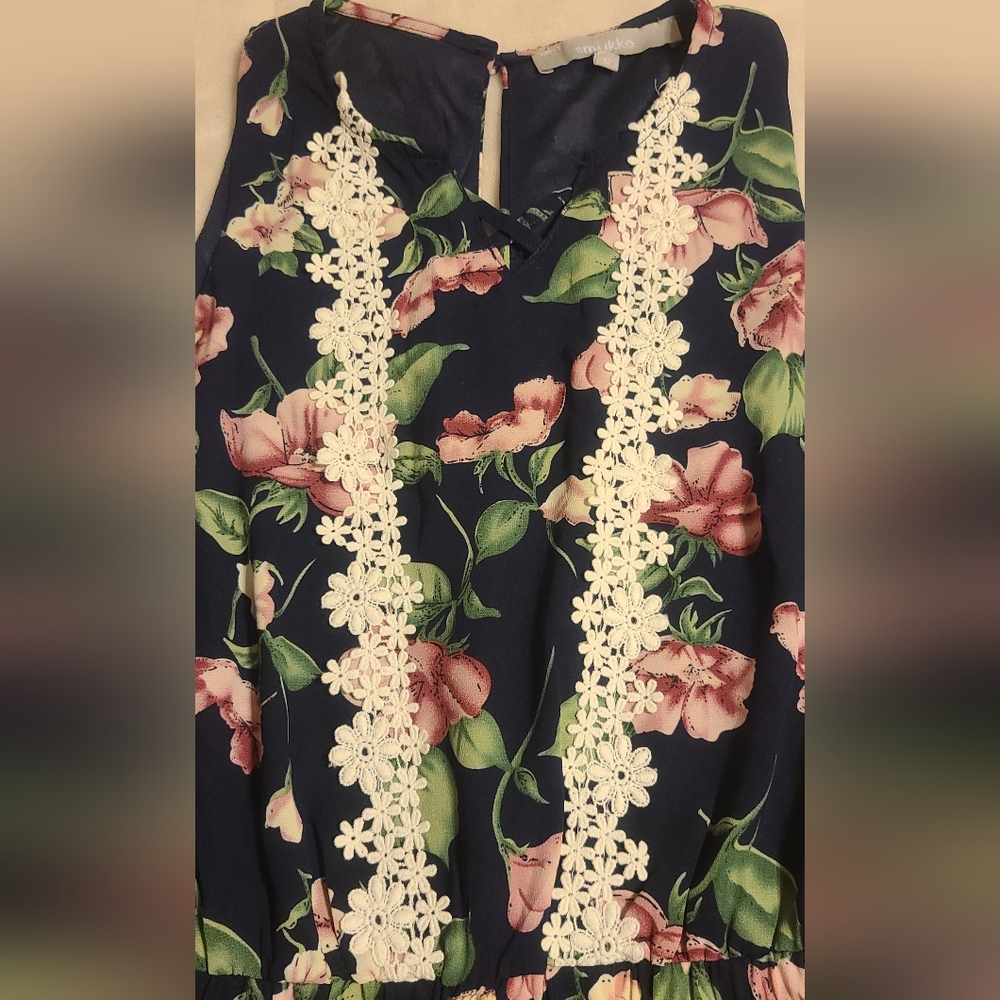 Smukke Girls' Floral Romper in Size 12 - Picture 5 of 6